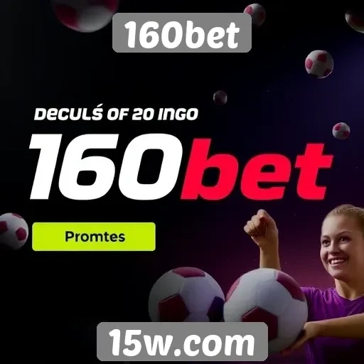 Promoções e bônus disponíveis no 160bet